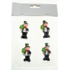 Figura fiú poly 2,6*4,9cm s/4 cilinderes fekete