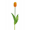 Selyemvirág tulipán 42cm narancs